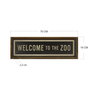 Wallity Cuadro decorativo enmarcado KZM412 de 19 x 70 cm
